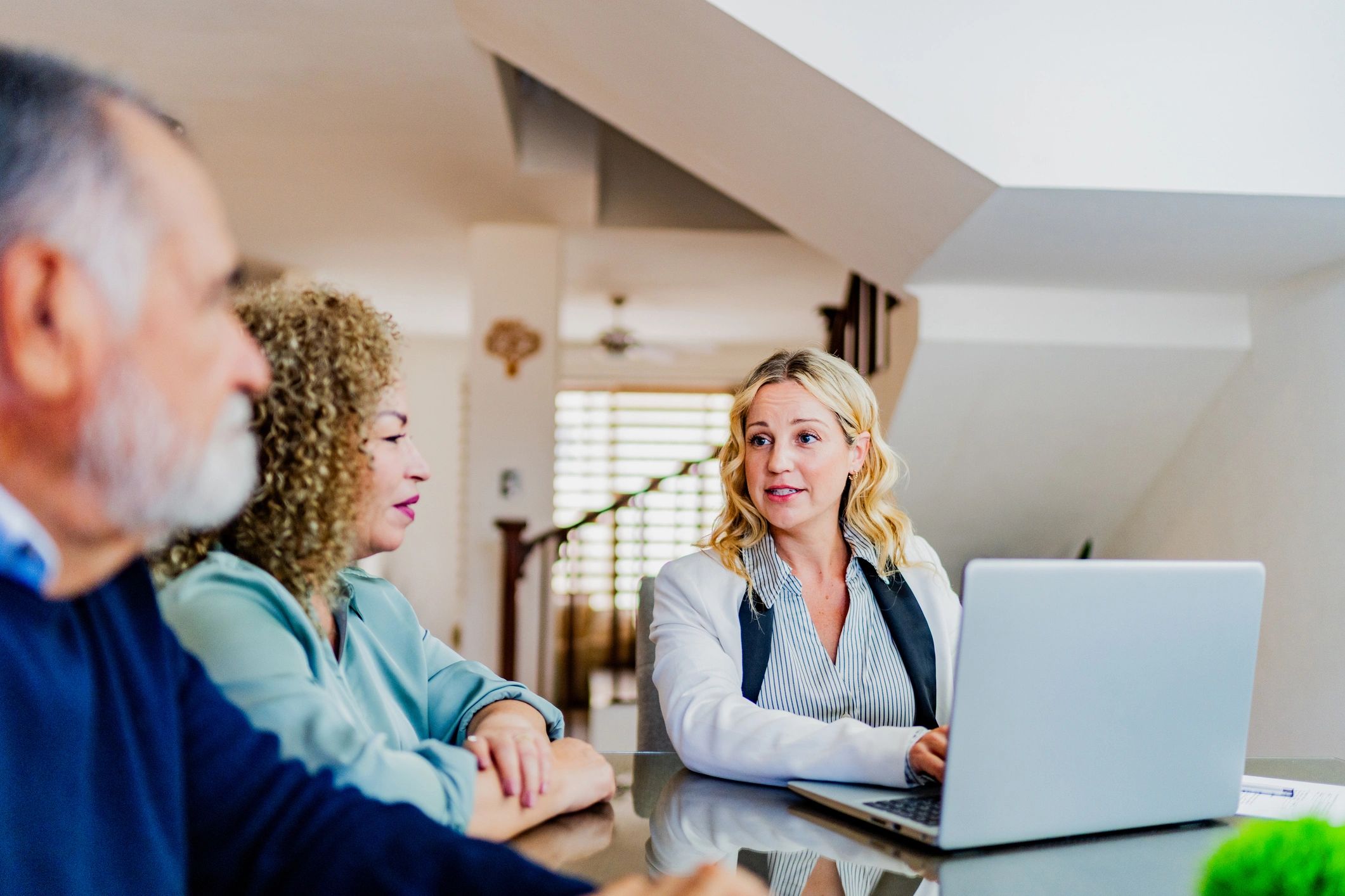 Consulting meeting representing DevOps planning and delivery